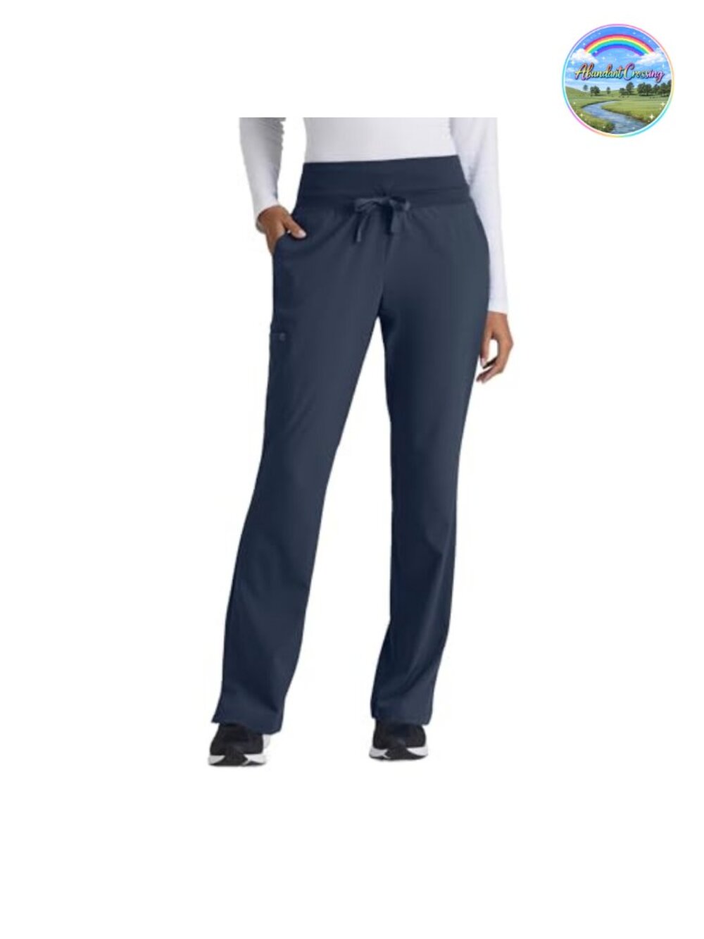 BARCO One Stride Pant Mid-Rise Scrub Pants 360 Stretch 5-Pocket Women's Cargo